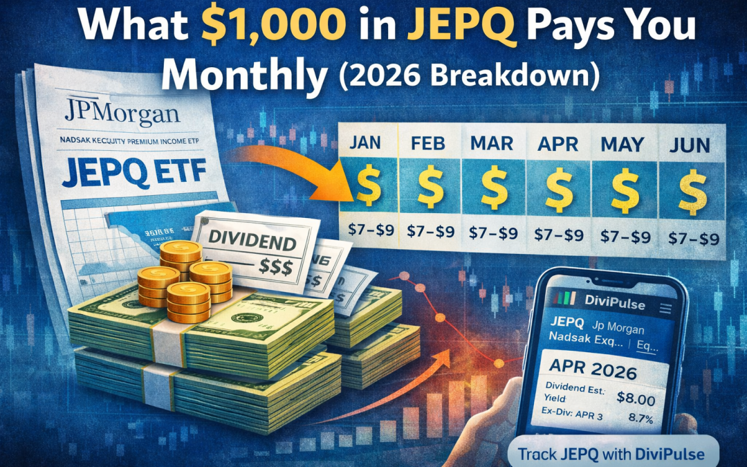 What $1,000 in JEPQ Pays You Monthly (2026 Breakdown)