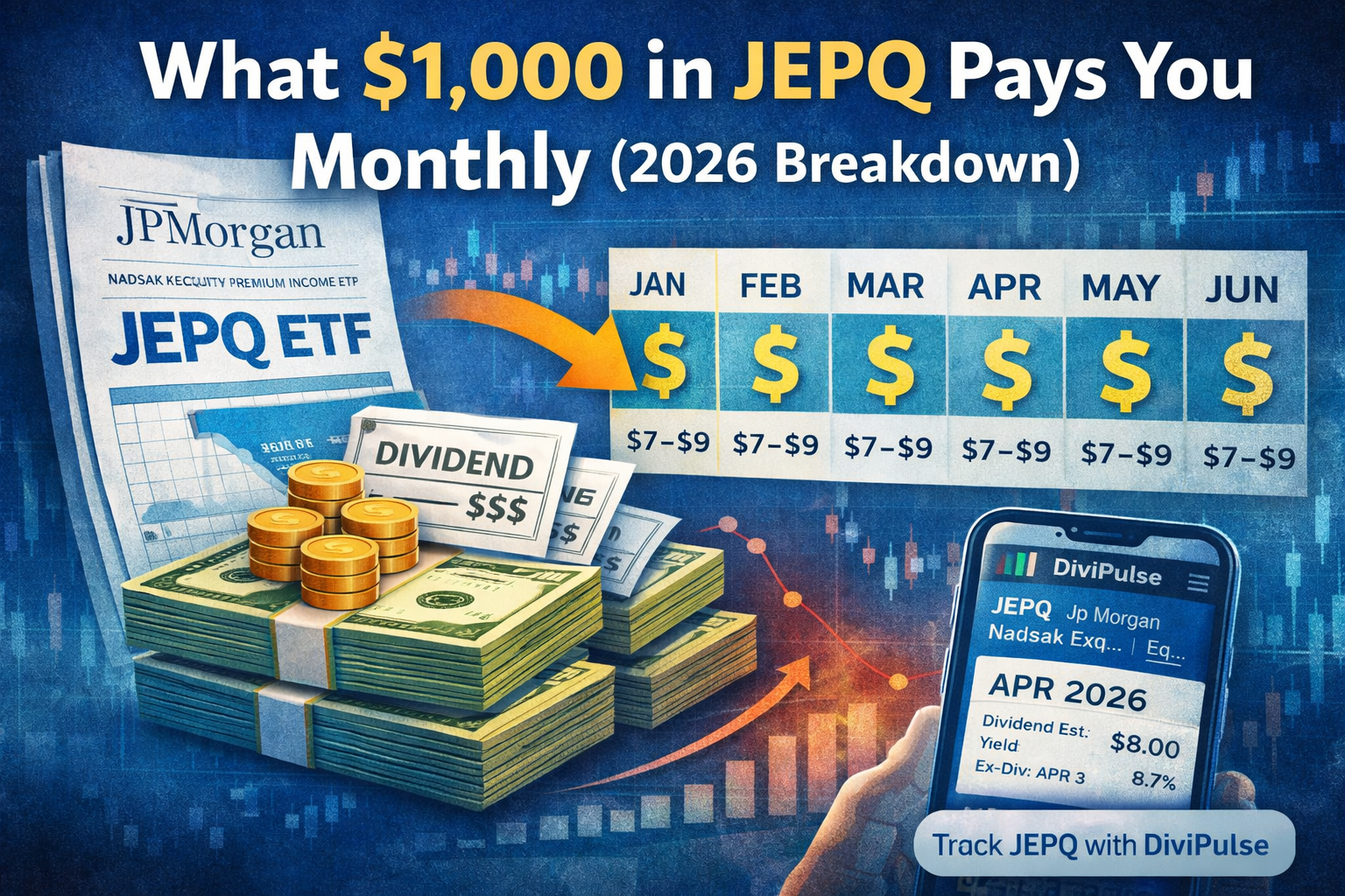 What $1,000 in JEPQ Pays You Monthly (2026 Breakdown)